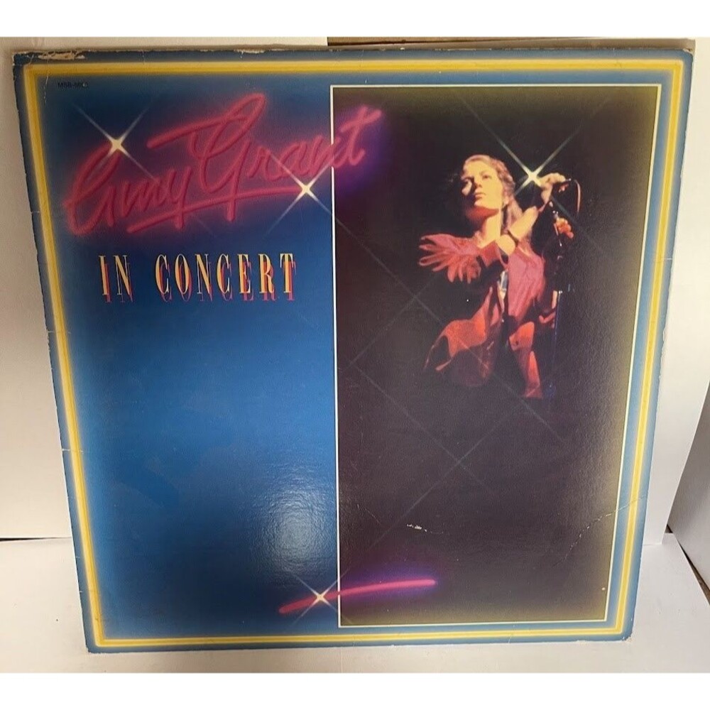 Amy Grant  In Concert W/Original Insert Vinyl LP VG+